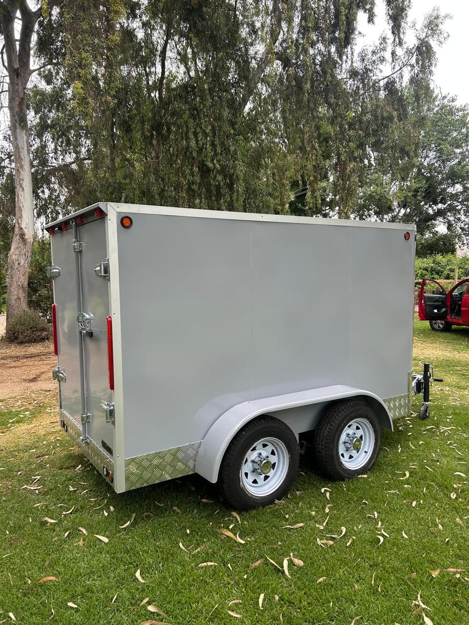 Detalle lateral carro de arrastre